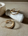 Collision Hoop Earrings