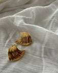 Gold Shell Earrings