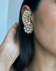 Phool Pearl Cuff Earrings