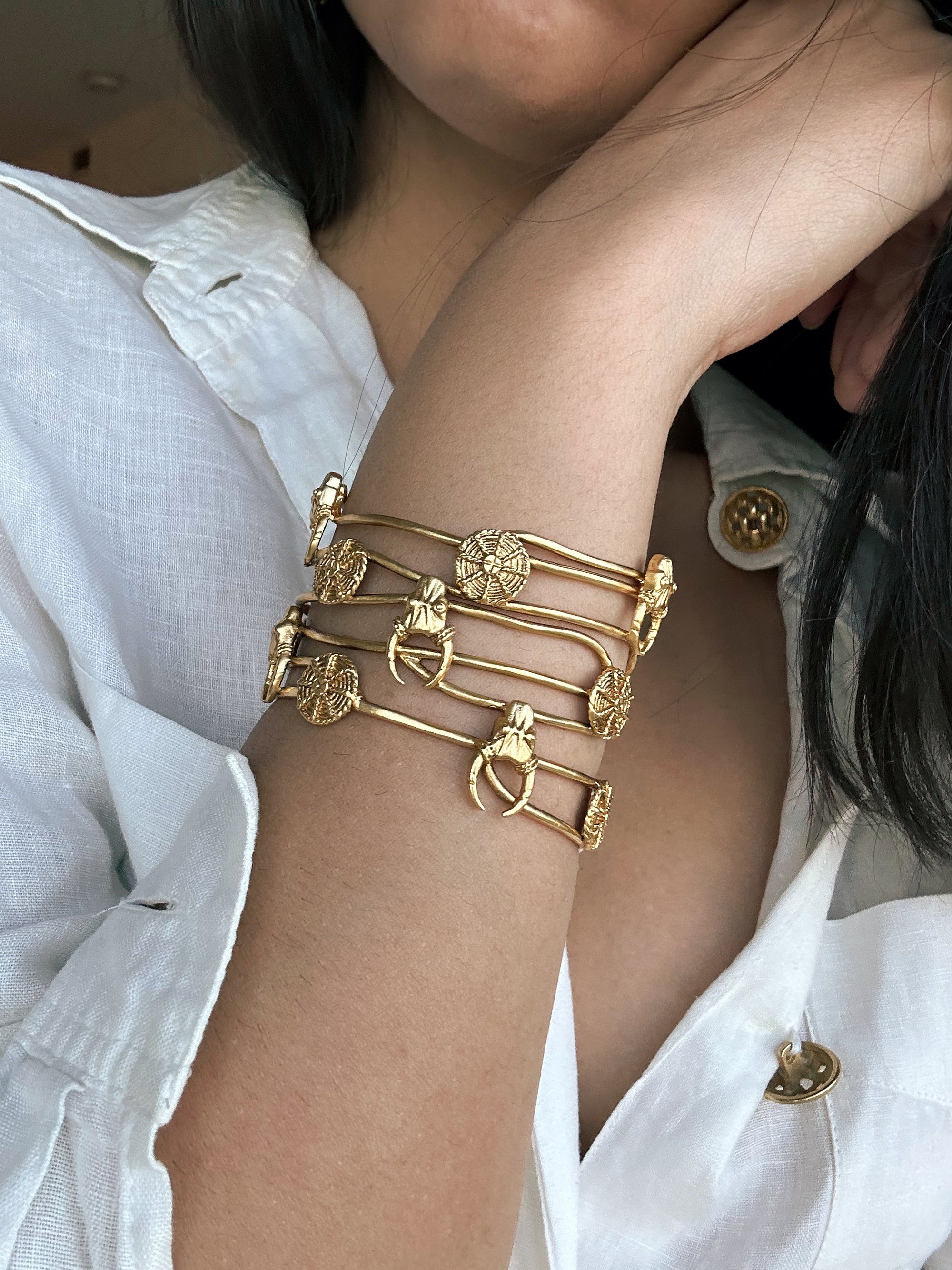 Warrior Gold Bracelet