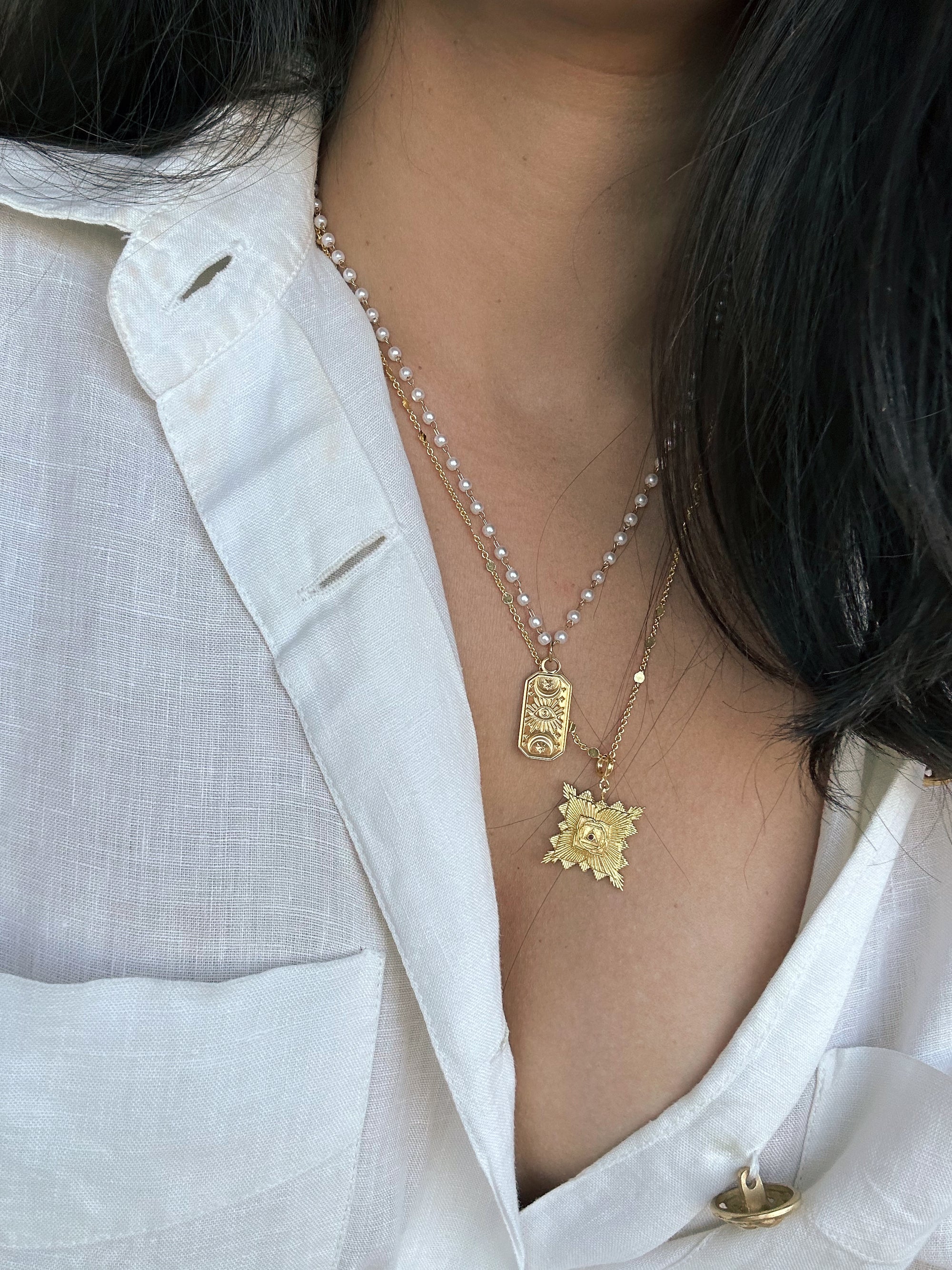 Varg Chakra Gold Necklace