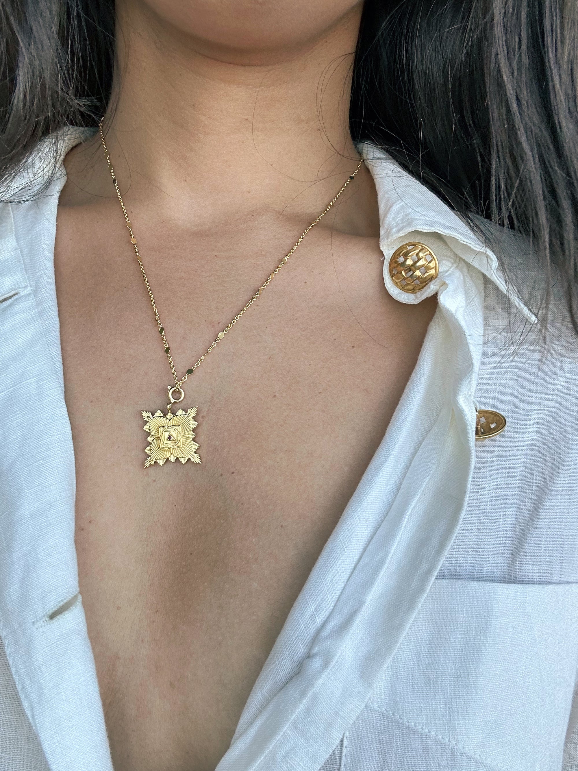Varg Chakra Gold Necklace