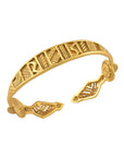 Tribal Spear Gold Bracelet