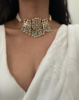Samsara Mother of Pearl Choker Necklace