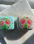 Pamposh Handpainted Mini Jewelry Box in Sky