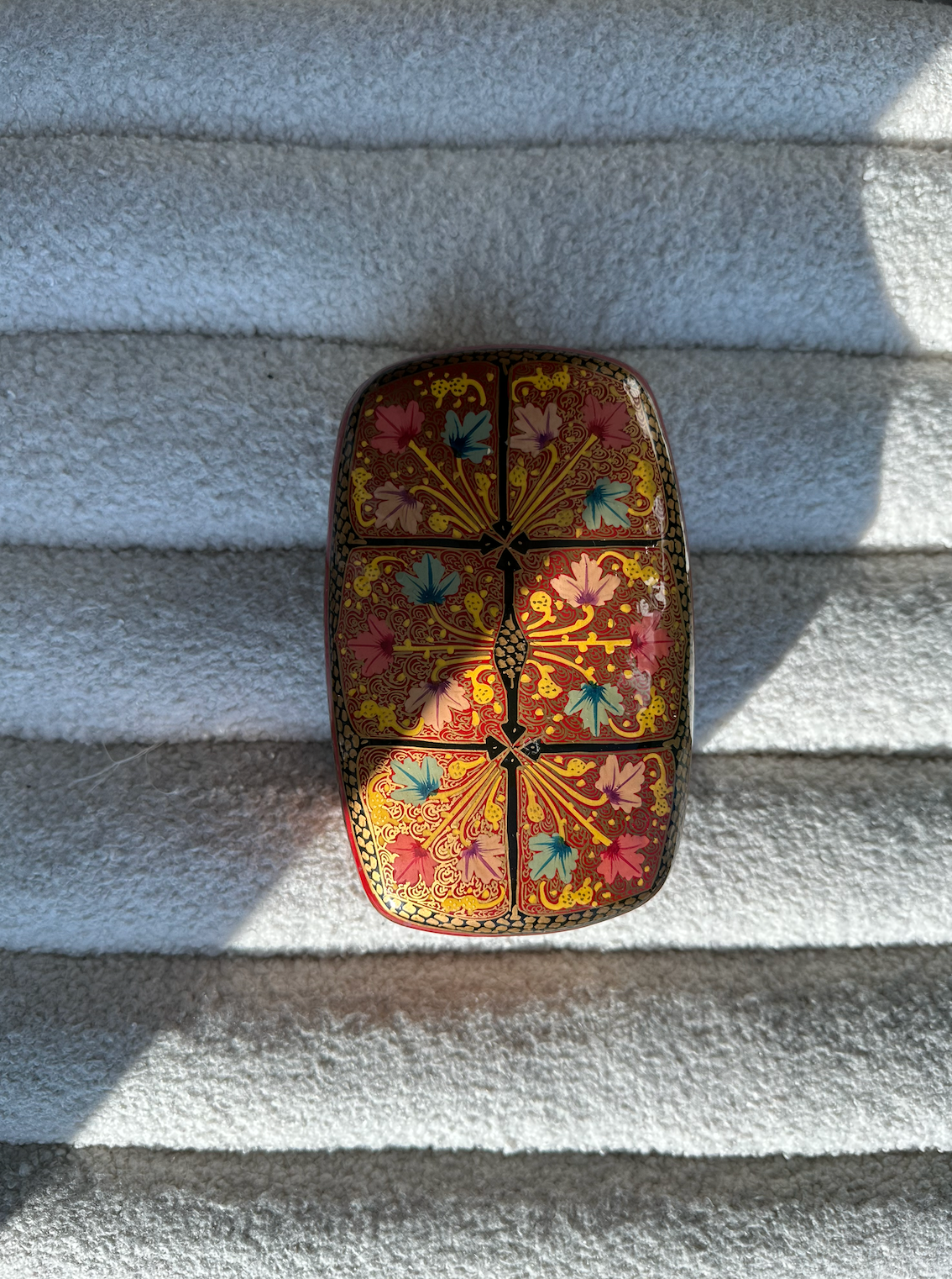 Achabal Handpainted Max Jewelry Box