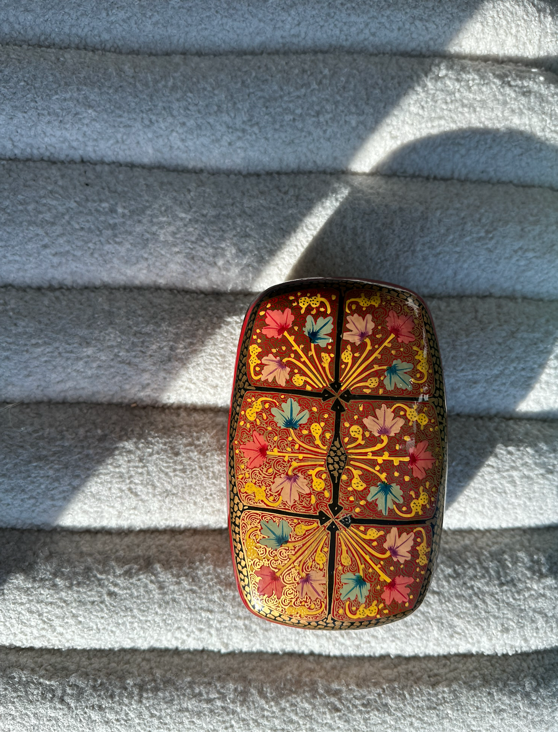 Achabal Handpainted Max Jewelry Box