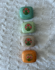 Pamposh Handpainted Midi Jewelry Box in Mint