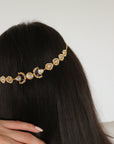 Mini Moon Kundan Choker / Headband
