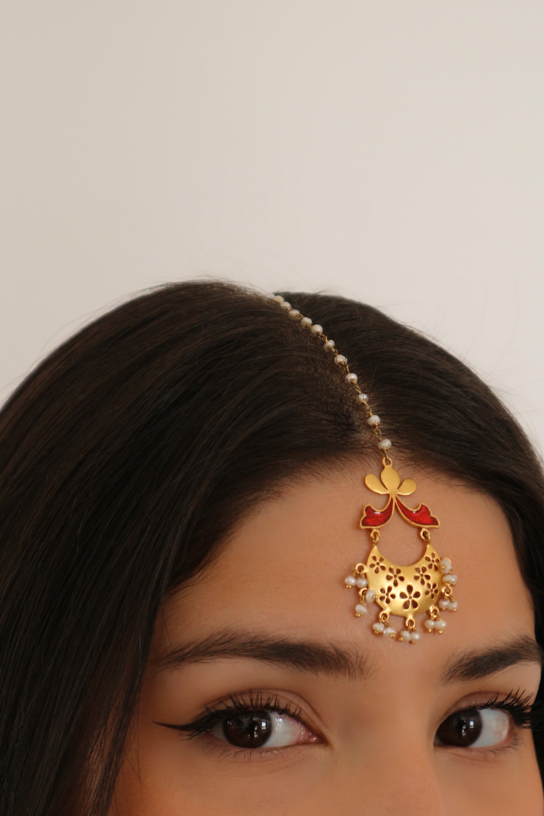 Filigree Drop Maang Tikka