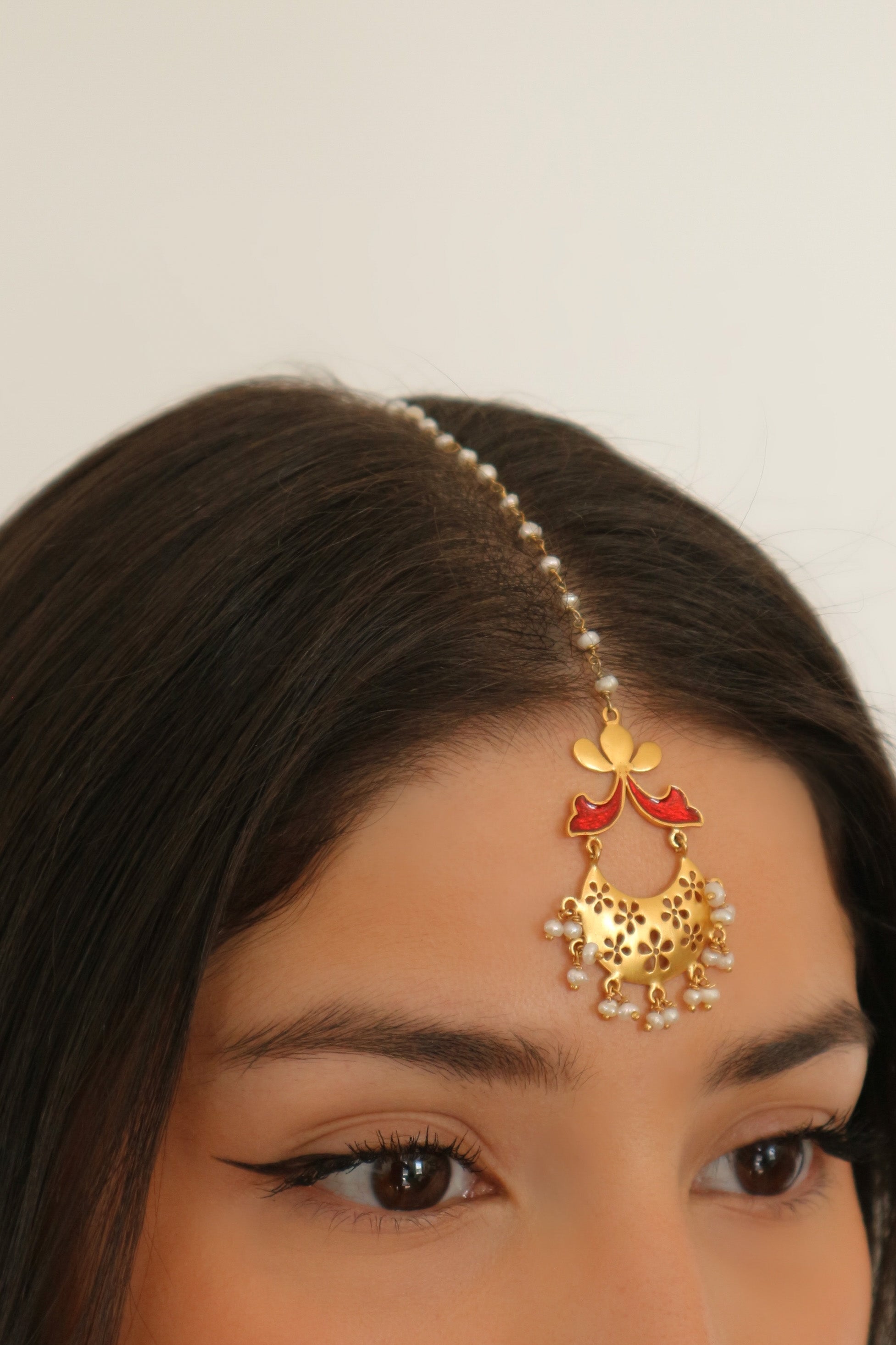 Filigree Drop Maang Tikka