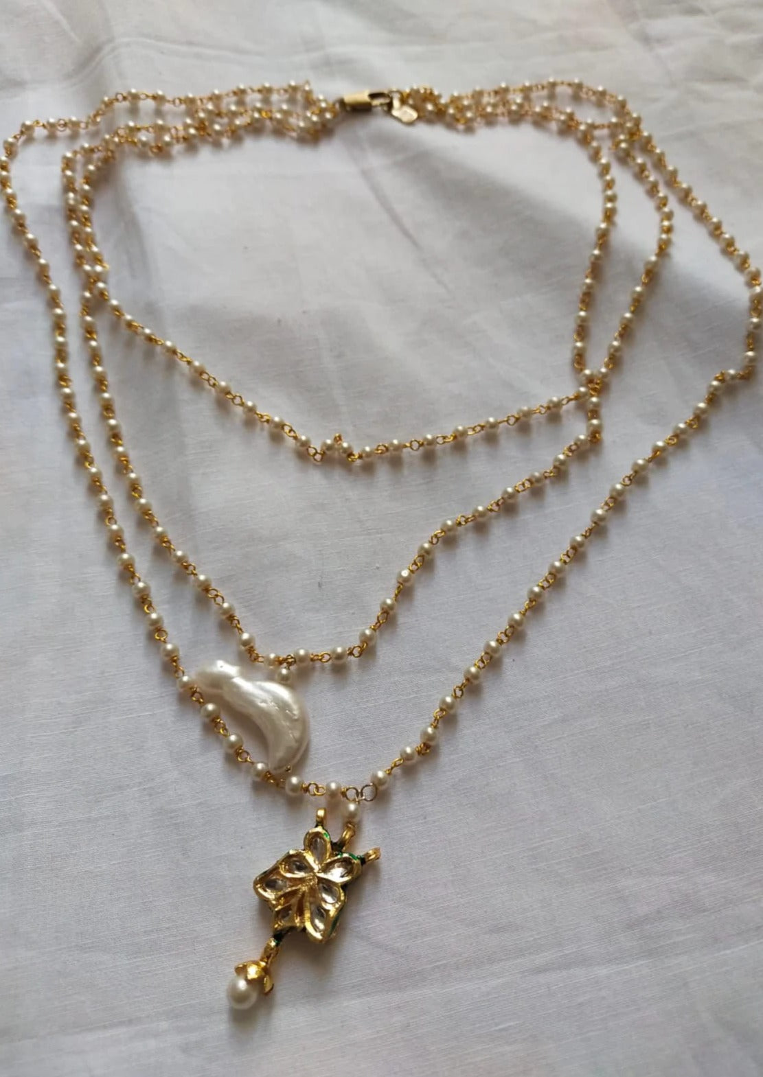 Bahaar Trio Necklace