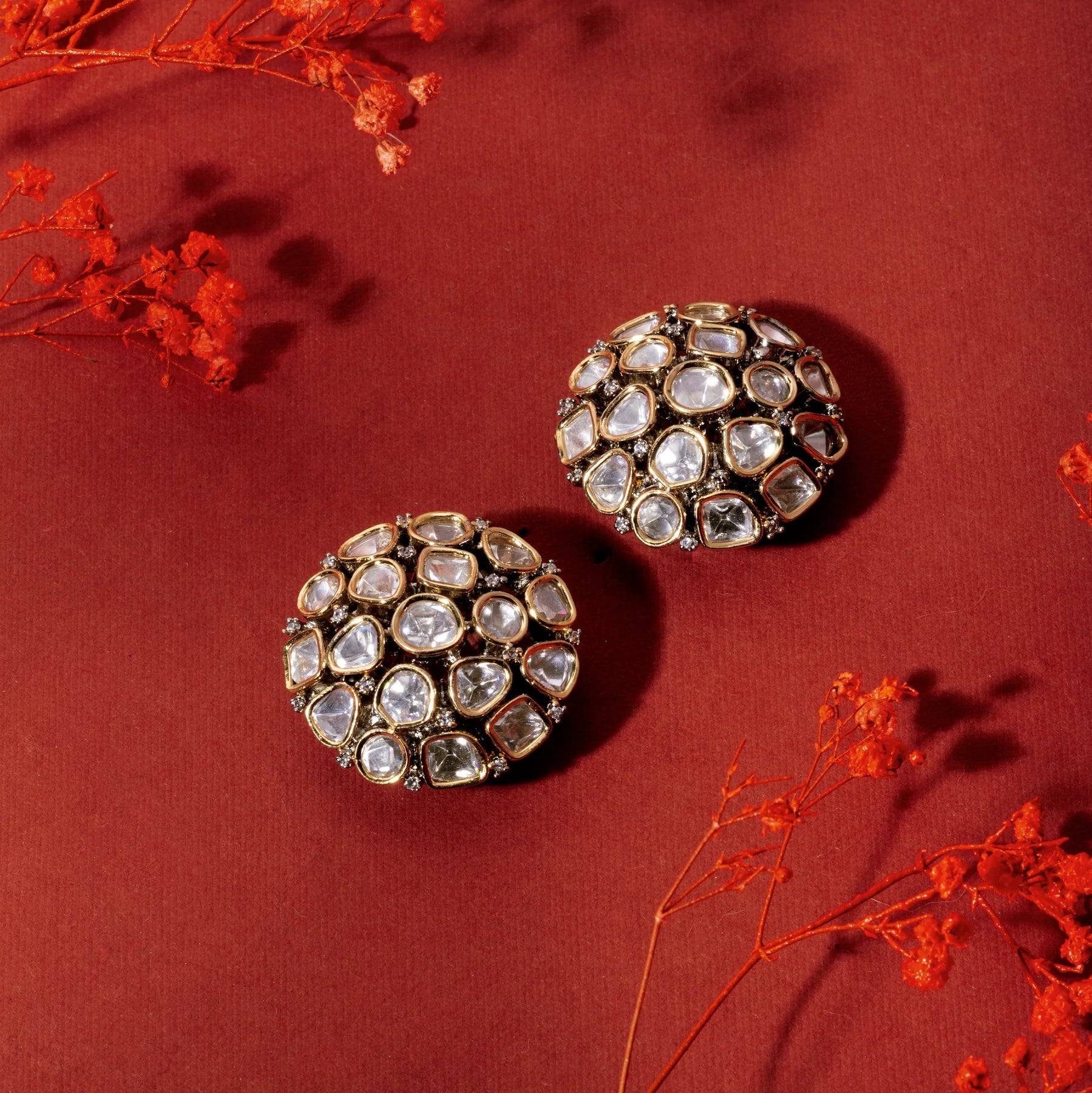 Kundan Studs