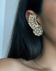 Phool Pearl Cuff Earrings