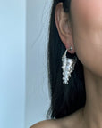 Tokri Tribal Silver Earrings