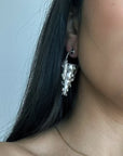 Tokri Tribal Silver Earrings