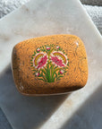 Pamposh Handpainted Midi Jewelry Box in Melon