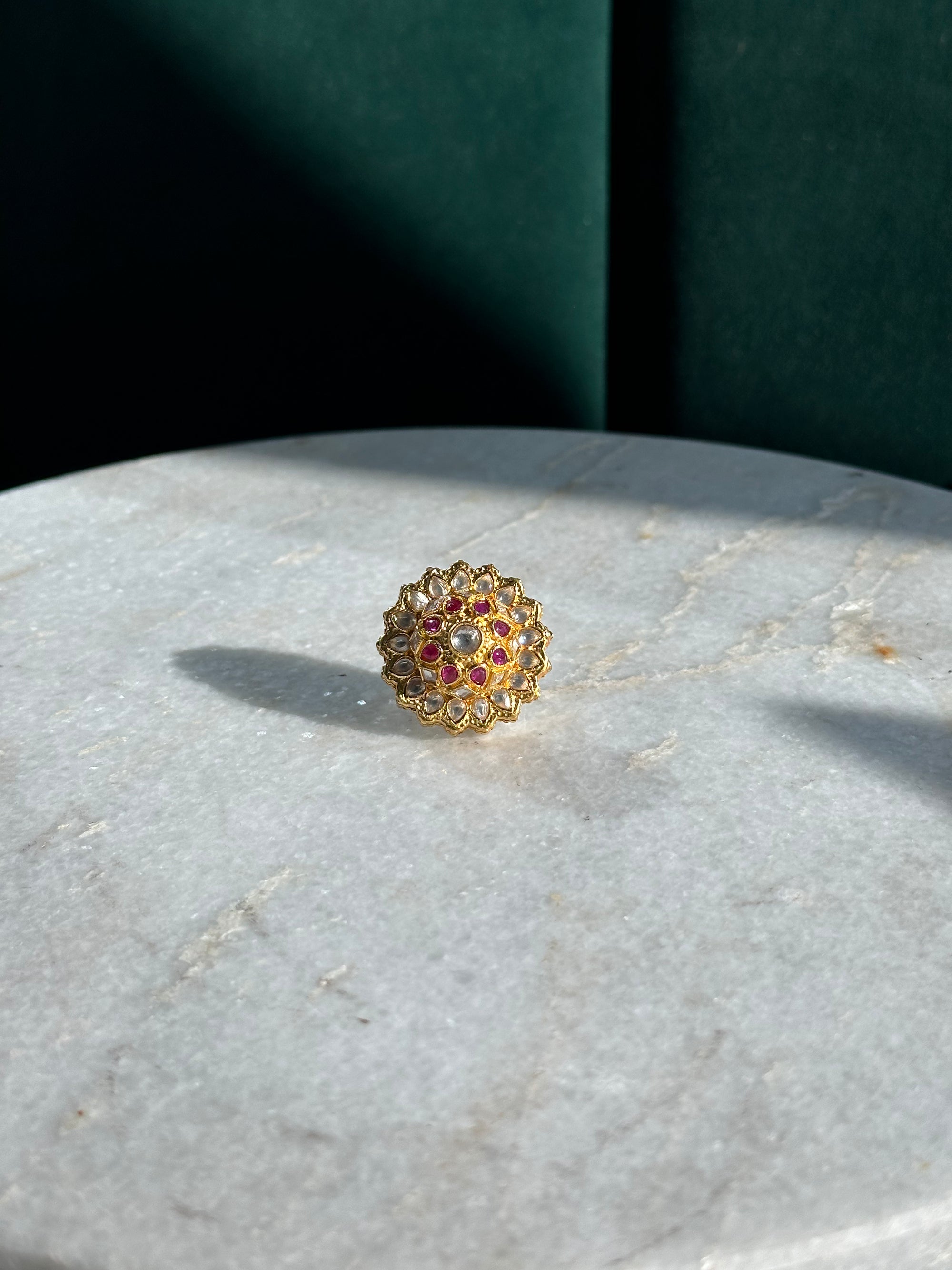 Kavach Gold Ring