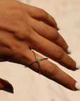 Turquoise X Ring