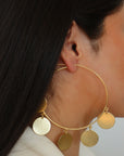 Laddoo Hoop Earrings