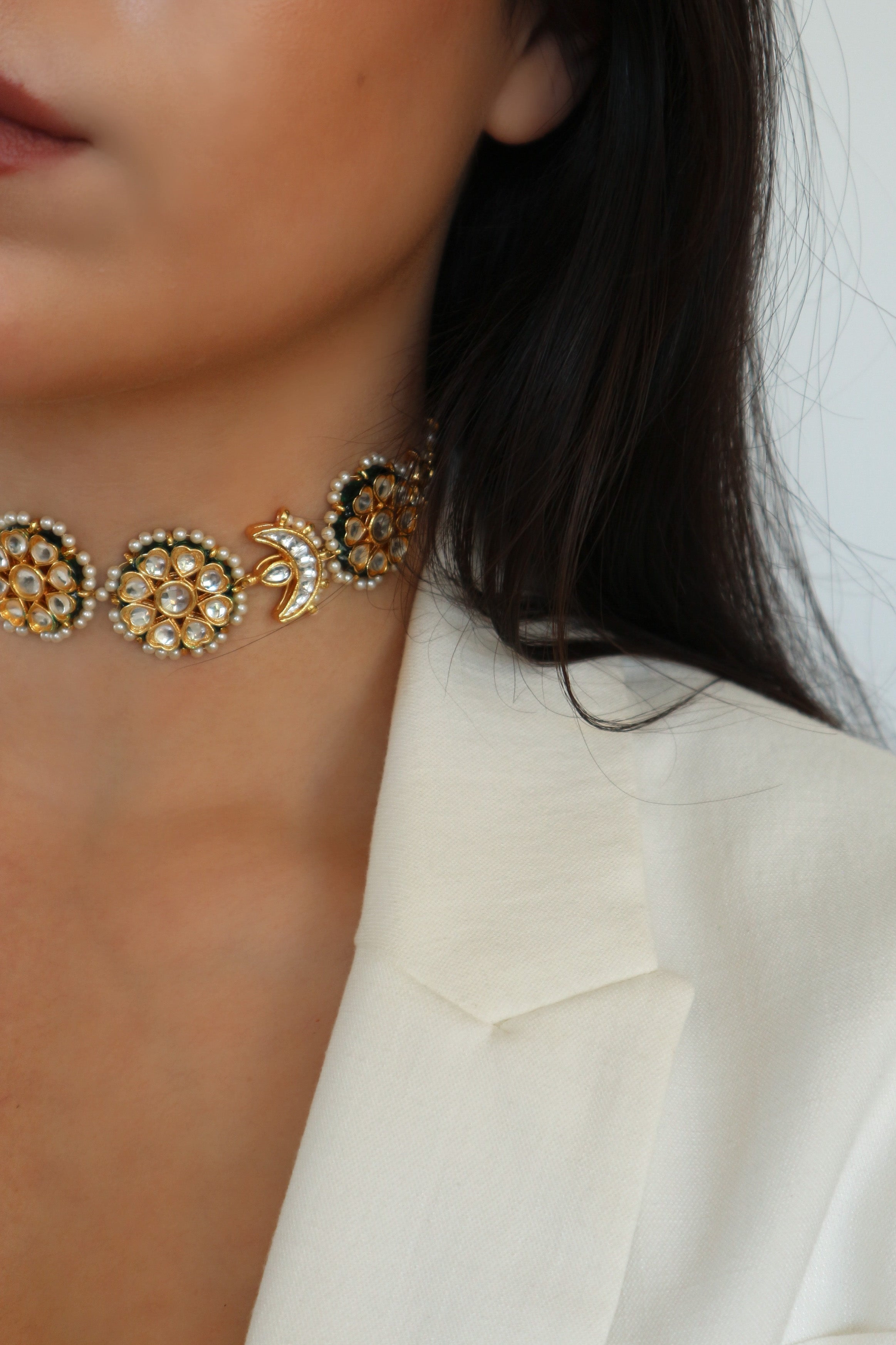 ★韓国★nari objet★Nareaf bold choker★2color 나리 오브제 | [OBJET] Nareaf bold choker | 찹스틱스