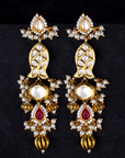 Jal Ki Rani Paheli Kundan Earrings