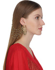 Palki Earrings with Shennai Clips